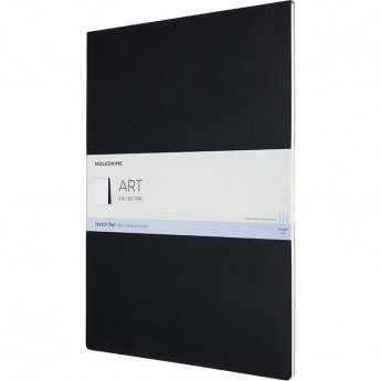 Блокнот для рисования MOLESKINE ART SOFT SKETCH PAD A3, нелинованный, черный