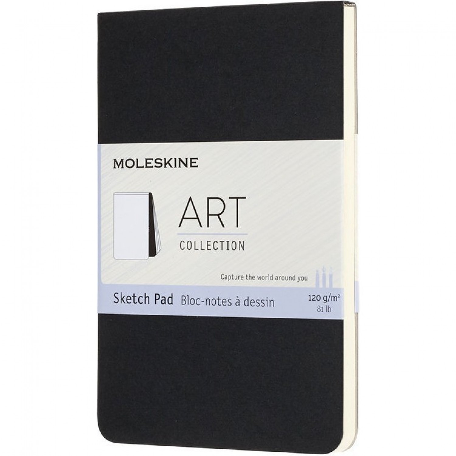 Moleskine Art Large Sketch Pad - Black, ARTSKPAD3