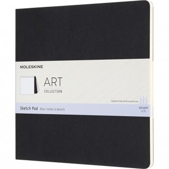 Блокнот для рисования MOLESKINE ART SOFT SKETCH PAD, нелинованный, черный