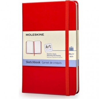 Блокнот для рисования MOLESKINE CLASSIC SKETCHBOOK LARGE, нелинованный, красный