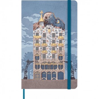 Блокнот MOLESKINE CASA BATLLO линейка средний SENTBL6865CBATLLO