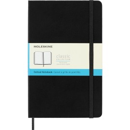 Блокнот MOLESKINE CLASSIC LARGE, пунктир, черный