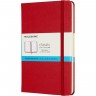 Блокнот MOLESKINE CLASSIC MEDIUM, пунктир, красный QP053F2