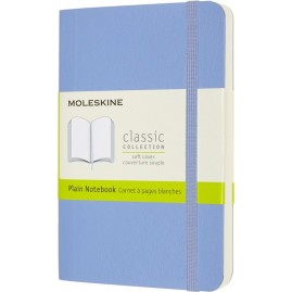 Блокнот MOLESKINE CLASSIC POCKET нелинованный, голубая гортензия