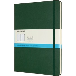 Блокнот MOLESKINE CLASSIC XLARGE, пунктир, зеленый