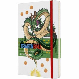Блокнот MOLESKINE LIMITED EDITION DRAGONBALL LARGE, линейка, белый Dragon