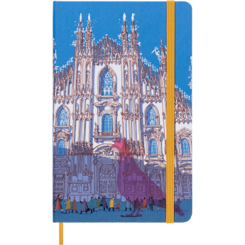 Блокнот MOLESKINE LIMITED EDITION I AM MILAN LEQP060IAMI линейка белый