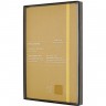 Блокнот MOLESKINE LIMITED EDITION LEATHER LARGE, линейка, желтый
