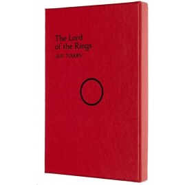 Блокнот MOLESKINE LIMITED EDITION LORD OF THE RINGS LARGE, линейка, красный