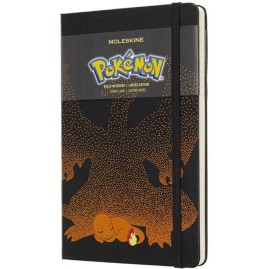 Блокнот MOLESKINE LIMITED EDITION POKEMON LARGE, линейка, Charmender