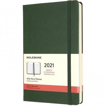 Ежедневник MOLESKINE CLASSIC LARGE 21 (зеленый)