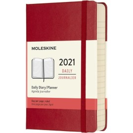 Ежедневник MOLESKINE CLASSIC POCKET 21 (красный)