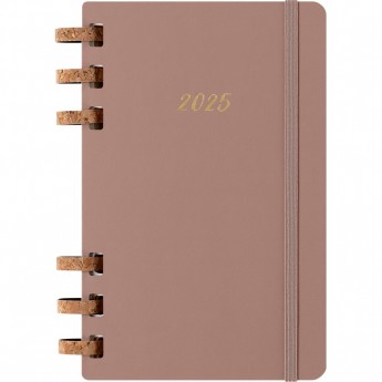 Еженедельник MOLESKINE 2025 SPIRAL средний DHSPP2912MWH3Y25
