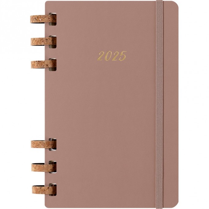 Еженедельник MOLESKINE 2025 SPIRAL средний Y25 DHSPP2912MWH3