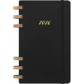 Еженедельник MOLESKINE ACADEMIC SPIRAL DSSPB12AMWH3 Large 150х210мм 200стр. черный