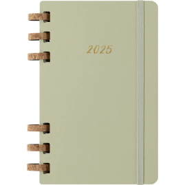 Еженедельник MOLESKINE ACADEMIC SPIRAL DHSPK5212AMWH3 Large 150х210мм киви Еженедельник MOLESKINE ACADEMIC SPIRAL DHSPK5212AMWH3 Large 150х210мм киви