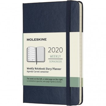 Еженедельник MOLESKINE CLASSIC WKNT POCKET (синий сапфир)