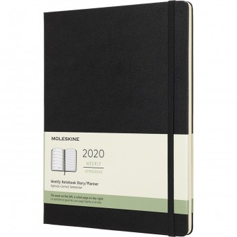 Еженедельник MOLESKINE CLASSIC WKNT XL (черный)