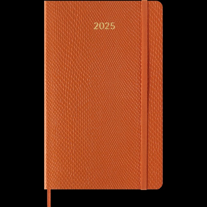 Еженедельник MOLESKINE PRECIOUS & ETHICAL MAMBA Large 130х210мм, обложка экокожа, 144стр. оранжевый DSPRETN812WN3BY25