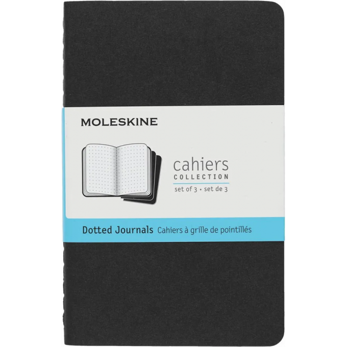 Набор из 3-х блокнотов в точку MOLESKINE CAHIER JOURNAL 9х14 см QP314 Набор из 3-х блокнотов в точку MOLESKINE CAHIER JOURNAL 9х14 см QP314