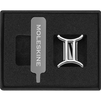 Шильд-символ MOLESKINE PINGEMINISILV близнецы Шильд-символ MOLESKINE PINGEMINISILV близнецы