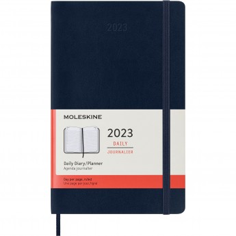 Ежедневник MOLESKINE CLASSIC SOFT LARGE (синий сапфир)