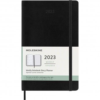 Еженедельник MOLESKINE CLASSIC SOFT WKNT LARGE (черный)