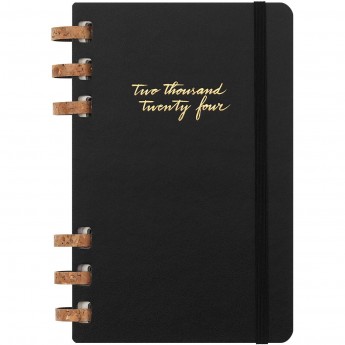 Еженедельник MOLESKINE SPIRAL Large 130х210мм черный
