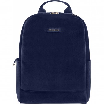 Рюкзак женский MOLESKINE VELVET ET23LBKVB20 велюр, синий Рюкзак женский MOLESKINE VELVET ET23LBKVB20 велюр, синий