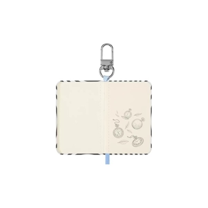 Блокнот Moleskine CHARM NOTEBOOK Mini нелинованный твердая обложка брелок черный CHARMQP062